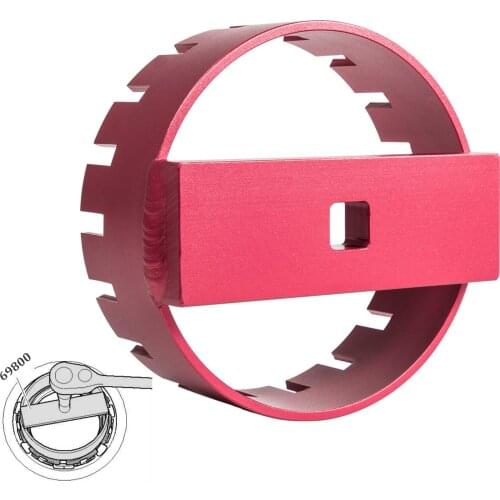 Chuang Qian 69800 Fuel Pump Socket Lock Ring Removal Tool for Volvo S60, S80, V70, XC70 and XC90