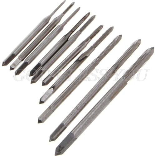 Hot Sale Mini HSS High Speed Steel Metric Machine Plug Thread Screw Tap Tool M1-M3.5 New Drop Shipping