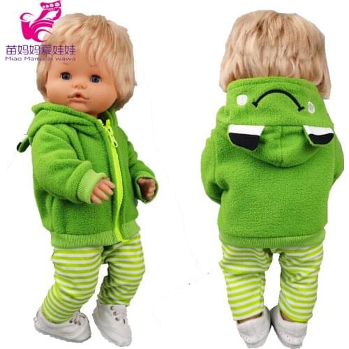40 cm doll clothes fur jacket Nenuco Ropa y su Hermanita doll hoody coat