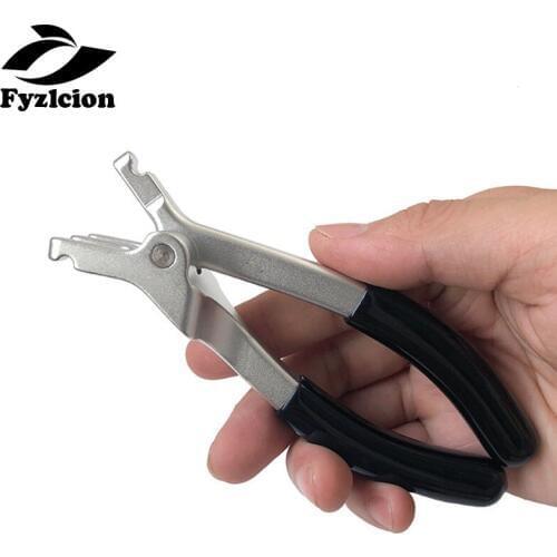 Hunting Archery Bolts Compound Bow D Loop Plier Multifunction D Loop Tighten and Draw the Loop End Aluminum Alloy material