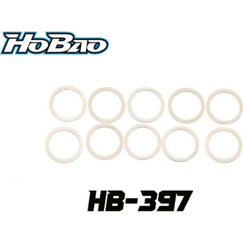 Original OFNA/HOBAO RACING HB-397 Shim 8x10x0.1, 10pcs For 1/8 HYPER 8/8.5/7 TQ/PBS/9 BUGGY ST PRO/RTR TRUGGY