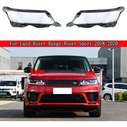 Headlight Headlamp Lens Plastic Clear Shell Lamp For Land Rover Range Rover Sport 2019 2020 Car Replacement Auto Shell Cover