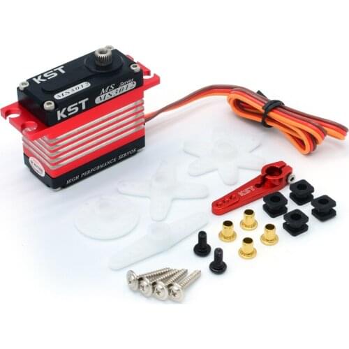 KST MS3012 7.4V 30kg 0.12sec Brushless Metal Gear Digital Servo Motor For Drone UAV RC Car Boat Robot Arm Helicopter