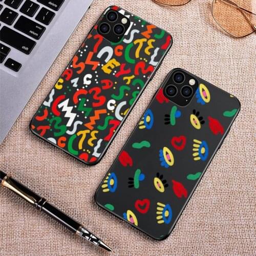 Luxury brand stella mccartney Phone Case for iPhone 8 7 6 6S Plus X SE 2020 XR 11 12 Pro mini pro XS MAX Silicone Case