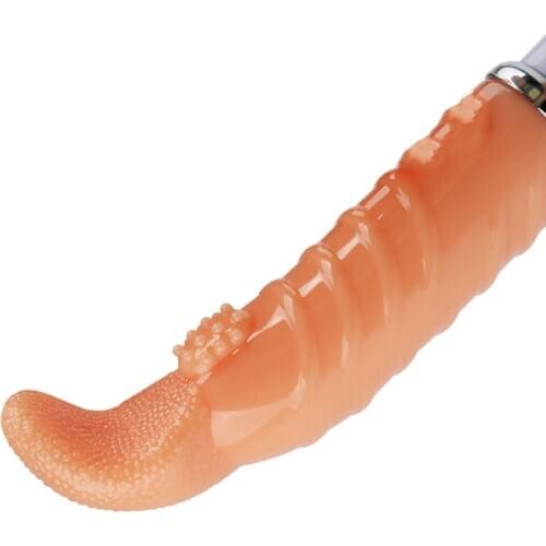 USB Dotted Magic Tongue Vibrator Clitoris Orgasm G-Spot Massager Sex Toys SOLO Masturbation Vibration Women Adult Erotic toy