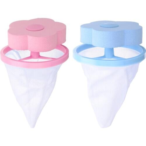 1pc Floating Pet Fur Catcher Laundry Hair Removal Filter Mesh Washing Machine Dirty Fiber Collector Home Laundry Products