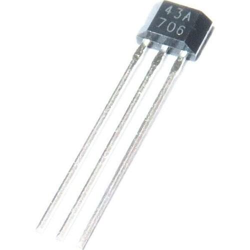 10pcs/lot SS443A 43A Unipolar Hall Switch Hall sensor element New and Original