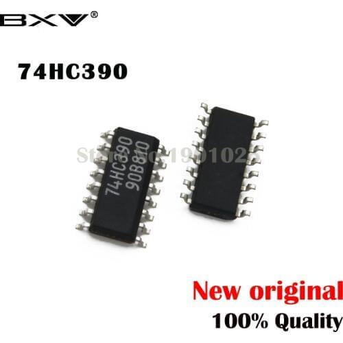 Free Shipping 10pcs/lot 74HC390D SOP-16 74HC390M SMD new original IC