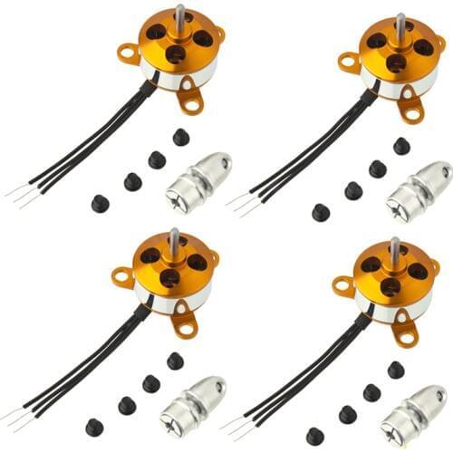 4pcs/lot A1504 2300kv/2700KV 9G Micro Brushless Motor For Mini 4-axis Multicopter/Mini Fixed Wing Airplane