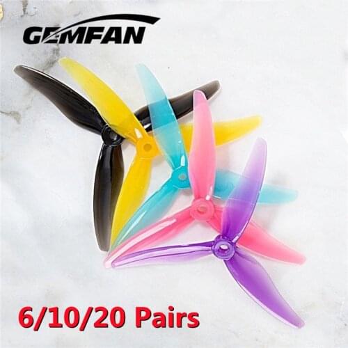 2 Pairs GEMFAN HURRICANE 51477 3-BLADE Propeller for FPV Racing RC Drone