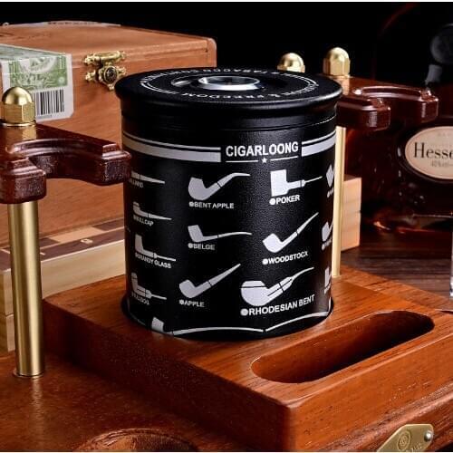 CIGARLOONG Cigar Humidor Box New arrival Seal Lock Wet Large Accommodate Cigar Tobacco Tube with Hygrometer
