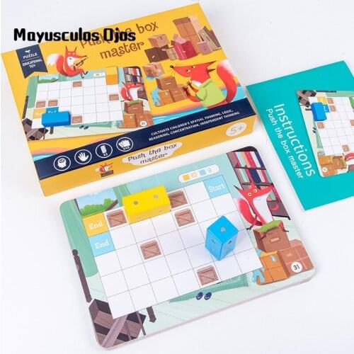 Child Early Education Maze Magnetic Development Logic Thinking Exercise Building Block Educational Toys