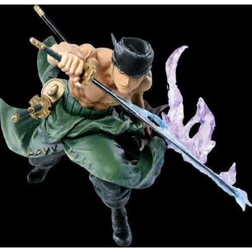 One Piece Anime Figure Roronoa Zoro Unique Skill Manga Statue PVC Action Figure Collectible Model Toys Decoration Ornaments