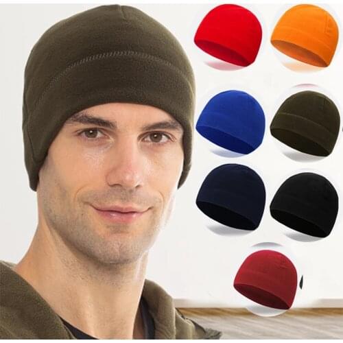 Outdoor Fleece sports Hat Men Women Camping Hiking Caps Fishing Cycling Hunting Military Tactical Cap Warm Windproof Winter Cap