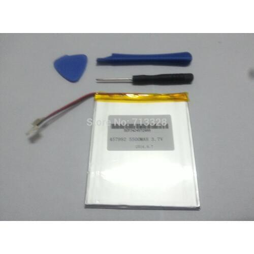 3.7V 5500mAH Li-ion( Polymer lithiumion) battery for 7 8 or 9 inch tablet PC ICOO D70pro II,,Sanei 4.5*79*92mm