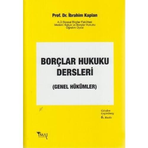 Liabilities Law Lessons. Abraham Tiger. Image Yayıncılık
