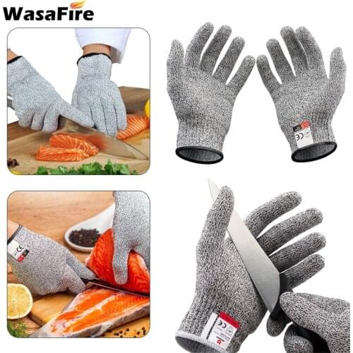 Outdoor Climbing Hiking Accessory Gloves Anti-knife Cutting Climbing Protecting Gloves Non-slip Wear-resistant Tactical Mitten