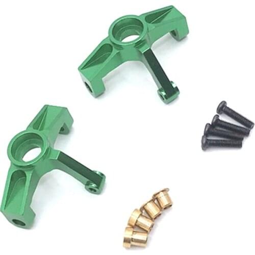 Aluminum Alloy Front Steering Cup Steering Blocks for Wltoys 104001 1/10 RC Car Upgrade Parts Accessories