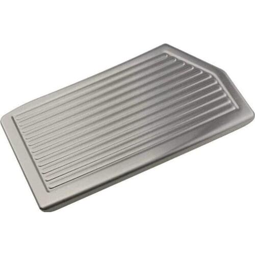 For Hyundai Tucson 2015-2020 Stainless Steel Foot Rest Pedal Pad Cover Sticker LHD Model