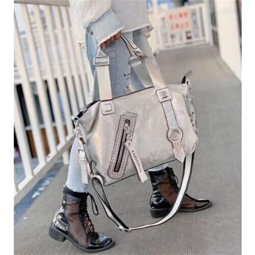 Rhinestone handbags 2020 new fashion all-match shoulder bag large-capacity diamond-studded messenger bag high-end handbag