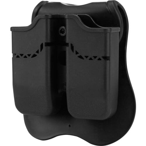 Tactical Pistol Double Magazine Pouch Detachable Belt Holster Magazine Case for BERETTA 92 96 Hunting Accessories