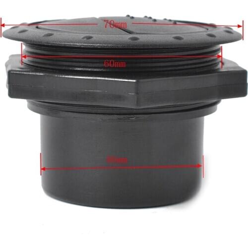 Universal 60mm 2.35 Inch Round A/C Air Outlet Vent for RV Bus Boat Yacht Auto Replacement Parts Air-conditioning Installation