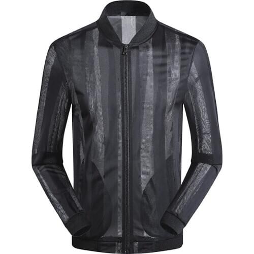 Jacket Men Windbreaker Spring Summer Fashion Jacket Mens Casual Jackets Male Breathable Sun Protection Coat Outwear Couple