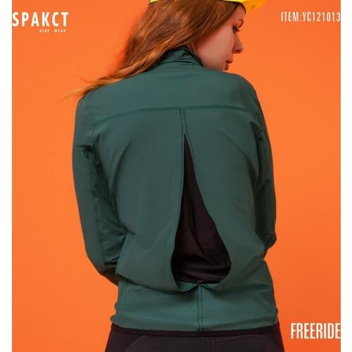 SPAKCT Womens Windbreaker Jackets Breathable Back Wind Breaker Sports Coat Women Clothing 2021 Spring Summer New Arrivals