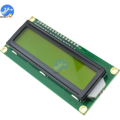 LCD1602 LCD 1602 Yellow Screen With Backlight LCD Display 5V 16x2 Characters HD44780 Display