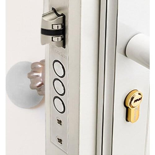 1pc Door Stopper Doorknob Rubber Fender Lock Protective Pad Door Crash Pad Wall Protector Savor Shockproof Crash Pad Stop Fender