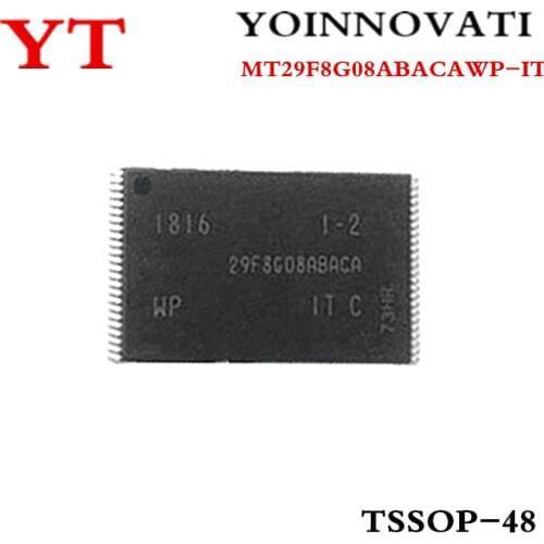 10pcs/lot MT29F8G08ABACAWP-IT MT29F8G08ABACAWP MT29F8G08ABACAWP:C 29F8G08ABACA TSOP-48 Best quality