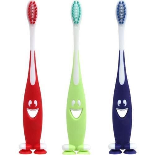 3Pcs Baby Soft-bristled Toothbrush SUPER HOT SALE Smiling Tooth Cleaner Training Dental Care Set