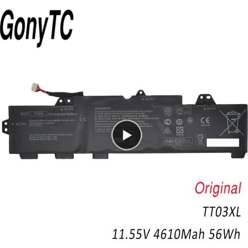GONYTC TT03XL Laptop battery For HP EliteBook 850 G5 G6 ZBook 15u G5 HSTNN-DB8K HSTNN-LB8H 932824-141 932824-2C1 933322-855