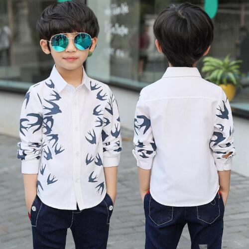 Bangbangxing Long Sleeve Shirts For Boys