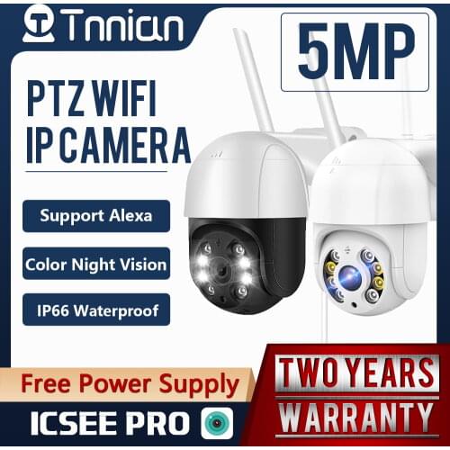 3MP PTZ Wifi IP Camera Outdoor 4X Digital Zoom AI Human Detect Wireless Camera ONVIF Audio 2MP Security CCTV Mini iCsee Camera