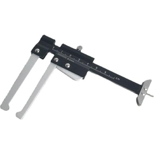 FIT Auto Brake Disc Depth Gauge & Tyre Tread Depth Measuring Caliper 0~60mm