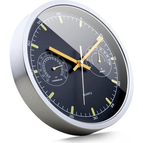 Creative Metal Quartz Wall Clock Living Room Silent Simple Antique Style Watch Modern Design Fashion Home Decoration Clock C6T