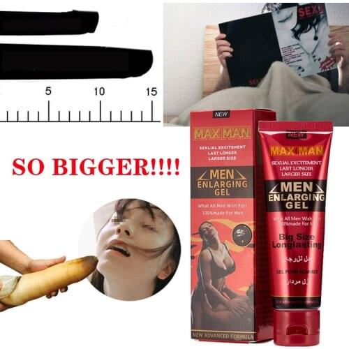 Big Man Penis Enlargement Cream Increase Erection Sex Products Blood Circulation Growth Increase Size Penis Massage Cream 50ml