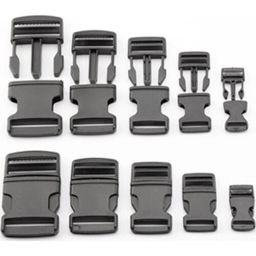 Plastic buckle/snaps/bag accessories bag buckle/accessories buckle/safety buckle/webbing nylon backpack cord lock