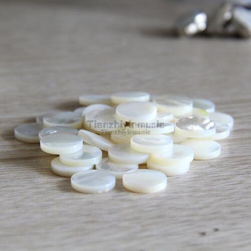 Details about 10sets=30 pcs trumpet finger buttons pearl set real abalone shell flashing pearl