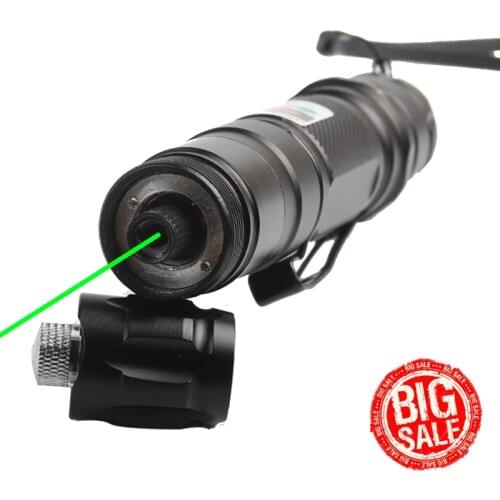 Hot Outdoor Laser Pointer 5 miles 532nm Green Laser Flashlight Strong Laser Pen Low Consumption Pointer Military Nobattery Pen