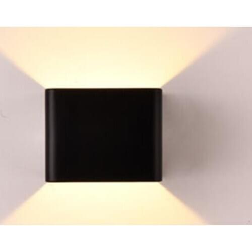 Dimmable Cube COB LED Wall Lamp IP44 Waterproof Indoor Outdoor Aluminum Wall Light LED Garden Porch Light AC85-265V