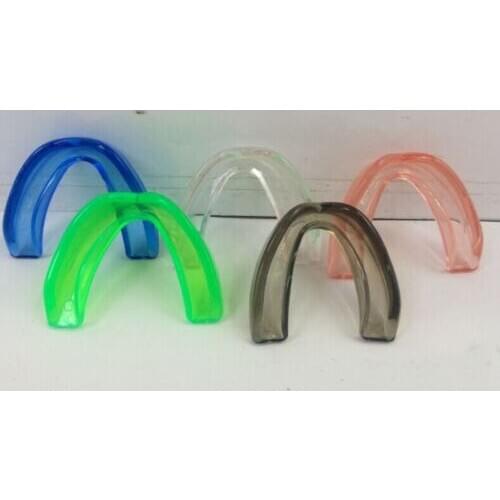 CLEAR Gum Shield Teeth Protector Mouth Guard Piece Rugby Football Boxing MMA New