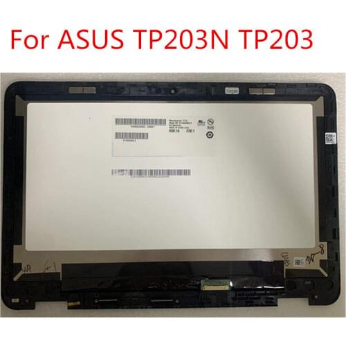 11.6 inch lcd touch screen lcd assembly with frame bezel B116XAN04.3 For ASUS TP203N TP203