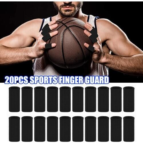 10/20 Pcs Finger Sleeves Protectors Thumb Brace Support Elastic Compression for Sports Calluses Arthritis B2Cshop