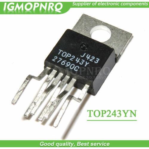 10pcs/lot TOP243YN TOP243Y TOP243 TOP243 TO220 Switching Management IC Chip New Original Free Shipping