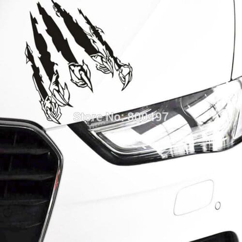 10 x Vivid Motorcycle Scratch Authentic Scars Car Styling Car-covers Decal for Tesla Ford Chevrolet Volkswagen Honda Hyundai Kia