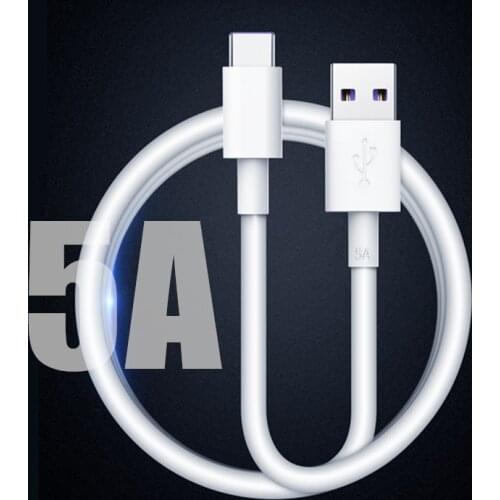 5A Quick Charger USB Type C Fast Charge Cable For Huawei Realme Samsung Galaxy A30 A40 A50 A70 M1 M10 M20 S20 For iPad Pro 2020