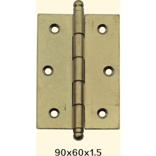 Freeshipping 90*60*1.5mm Iron Metal Hinge Sewing Machine Folding Table Furniture Flip Tray Hinges Big Door Hinges