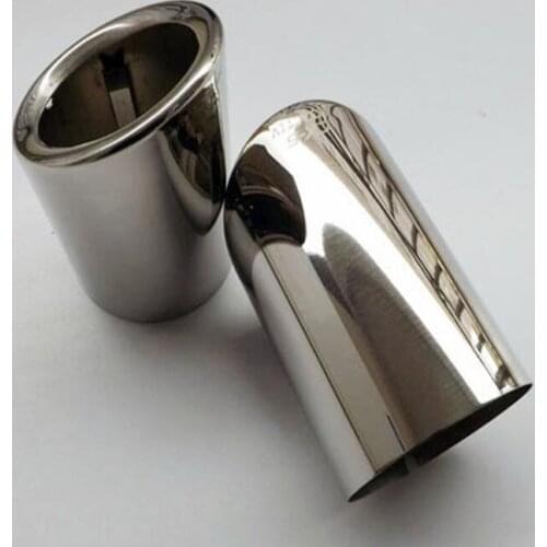 Free shipping Stainless steel exhaust tip tail pipe muffler For Mazda CX-5 2012-2019 auto accessories 2pcs
